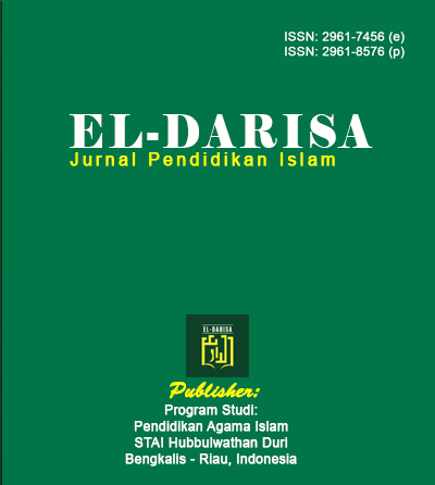 					View Vol. 4 No. 2 (2025): El-Darisa: Jurnal Pendidikan Agama Islam
				